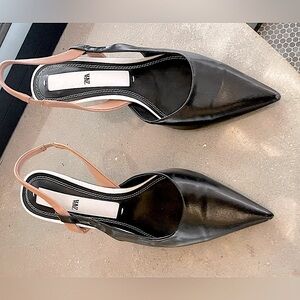 Zara shoes. Small heel. Pre worn 37